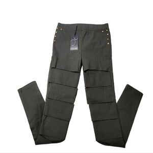 Double Zero Stretchy Slim Olive Green Ladies Pats